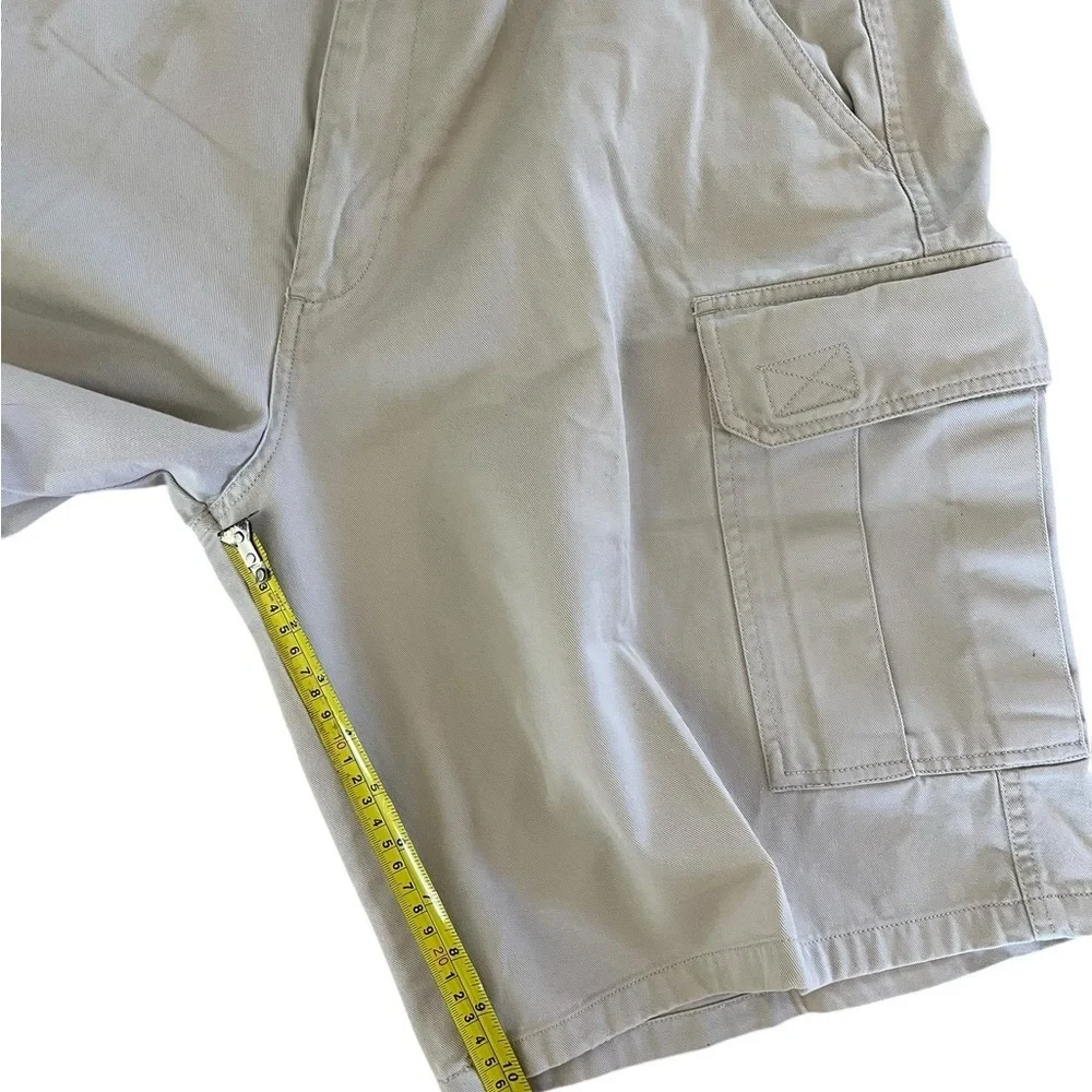 Fargo Men’s Cargo Shorts 36 – Tan Utility Workwear Cotton Pockets Outdoor Casual - Picture 9 of 10